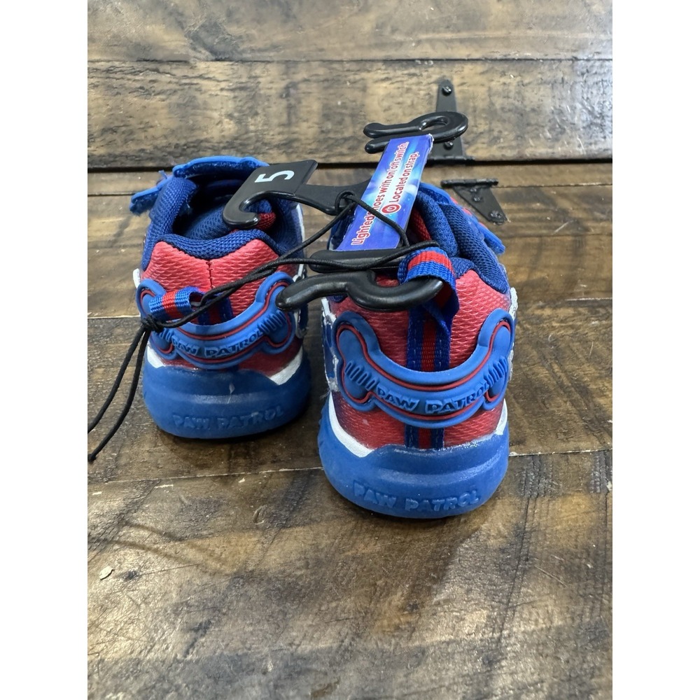 Paw Patrol Sneaker Light-up Shoes Kids Chase Toddler Boy Athletic Sz 5 New - Picture 4 of 11